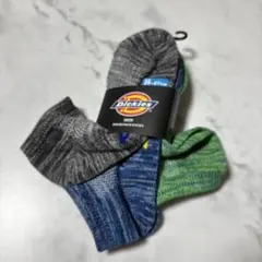 Dickies メンズ ソックス 3足セット 25-27cm