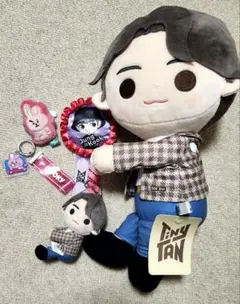 グク5点セットTiny Tan ぬいぐるみ k-pop BTS