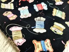 大SALE✨USA fabric マイケルミラー お裁縫柄 Sew Pretty