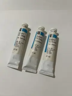 윈저앤뉴튼 세룰리언 블루 오일 페인트 21ml, 3개 세트