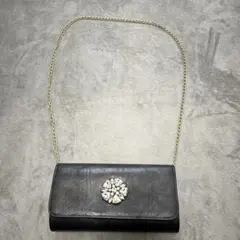 パーティーバッグ　クラッチバッグ　ビジュー