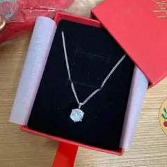CZダイヤネックレス プレゼント 一粒ダイヤ アクセサリー 日常使い クリスマス