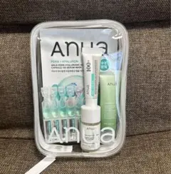 【新品未開封】Anua アヌア デラックスキット クリアポーチ付き