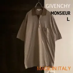 90s GIVENCHY ジバンシー ポロシャツ 総柄 モノグラムのサムネイル