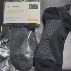 【2足セット】Goldwin　C3fit アーチサポート ソックス