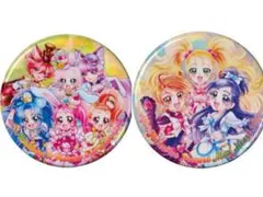 アイカツ 星宮いちご 紫吹蘭 缶バッジ ガラポン 2個 - メルカリ