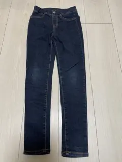 GU KIDS(男女兼用)のびのびデニムレギンスパンツ　130