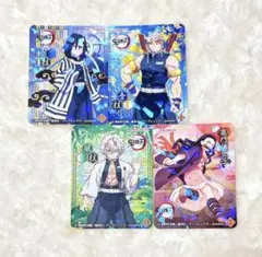 鬼滅の刃　ステッカー　シール　セット　宇髄天元　不死川実弥　伊黒小芭内　ねずこ