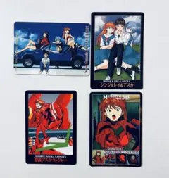 新世紀エヴァンゲリオン カードダス まとめ売り 当時物 アスカ シンジ レイ