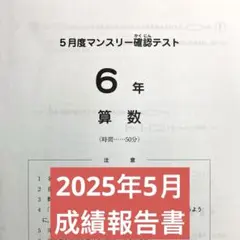 サピックス 5年 2025年6月度マンスリー確認テスト 最新原本 - メルカリ