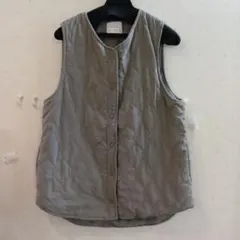 新品ケイット中綿キルト裏起毛ベスト