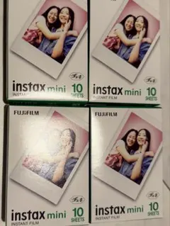 FUJIFILM instax mini フィルム 10枚入り×4個