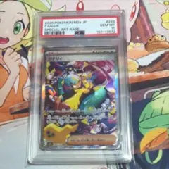 【 PSA10 】 カナリィ SAR 248/193 メガドリーム PSA10】カナリィ SAR MEGAドリームex 248 - メルカリ