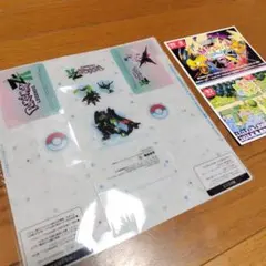 【新品】ポケモンレジェンズZA 古本市場特典 マルチユースケース・ポストカード