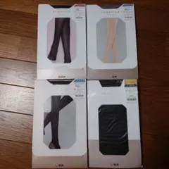 福助 FRANTICA タイツ 30・60・90デニール M-L 4点セット