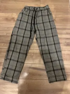 WEGOチェック柄カジュアルパンツ