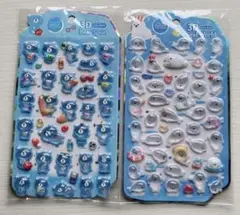 ラスト！2枚セット　Nekoni 韓国　クマ　アザラシ　 3Dシール