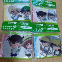 名探偵コナン オリジナルクールタオル 全4種セットのサムネイル