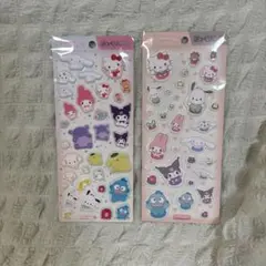 ぷっくりシール サンリオ2個セット