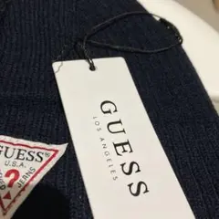 ゲス　GUESS ニットキャップ　新品　タグ付きのサムネイル