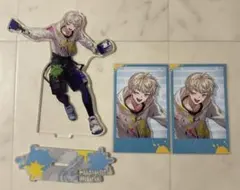 1st Anniversary 緋八マナ チェキ風カード 箔押し アクスタ