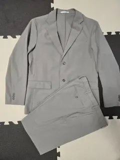 UNIQLO 感動ジャケット・パンツ カジュアルスーツ ベージュ Lサイズ