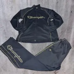 00s 【Champion】 Gold Logo セットアップ Y2K L