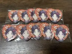 にじさんじ 三枝明那 ジューンブライド ランダムハート型缶バッジ 10点