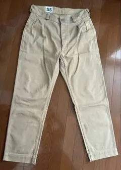 ワイパーM52 ベージュ チノパン サイズ35