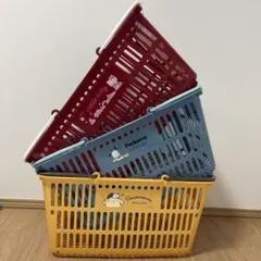 サンリオ買い物かご3点