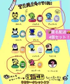 たまごっち チョコサプ　4個セット