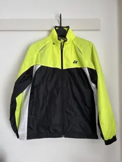 ヨネックス◇ジャケット　ウィンドストッパー　蛍光イエロー　SS