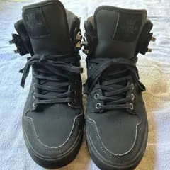 SUPRA スープラ　スニーカー　ハイカット　　 25.5cm 中古品　ブラックのサムネイル