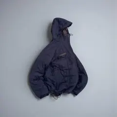 Columbia hooded puffer jacket black s