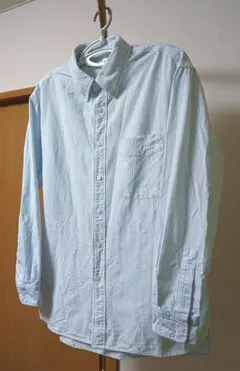 ユニクロ JW アンダーソン オックスフォードオーバーサイズシャツ 61 ブルー