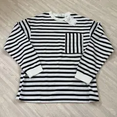 新品タグ付き◎THE SHOP TK ボーダー ロンT 150