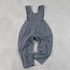 タグ付き新品！MARKEY'S マーキーズ デニム フリル サロペット 120