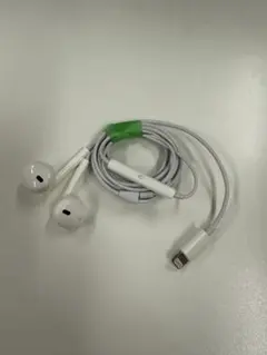 Apple製ホワイトイヤフォン