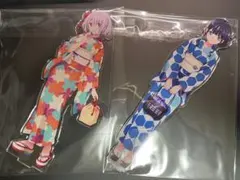グリッドマン ドリンクガールくじ 宝多六花、新条アカネ アクリル