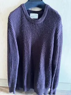 ブラウン ニット