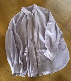 INGNI シアーシャツ パープル