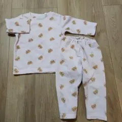 クマ柄 ベビーパジャマ サイズ90