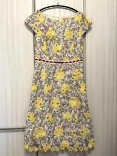 TOCCA 花柄刺繍ワンピース 0