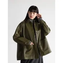 ラディエイト radiate フェイクレザーオーバージャケット ブルゾン