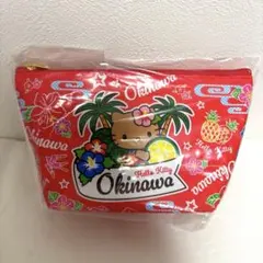 新品未開封　沖縄限定 サンリオ 日焼け キティ　ポーチ