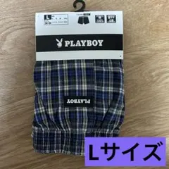 PLAYBOY メンズ トランクス Lサイズ チェック柄
