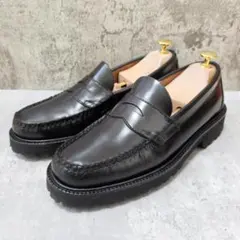 極美品 church's チャーチ パテントレザー 厚底 コインローファー
