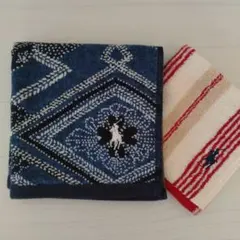 ラルフローレン RALPH LAUREN　ミニタオル&ハンドタオル 2枚セット