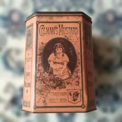 COLMAN'S MUSTARD 缶 イギリス アンティーク コールマン