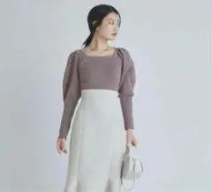 セルフォード スクエアニットプルオーバー